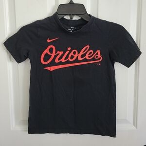 Nike Youth Baltimore Orioles Gunnar Henderson #2 T-Shirt Black Sz Small (8) MLB